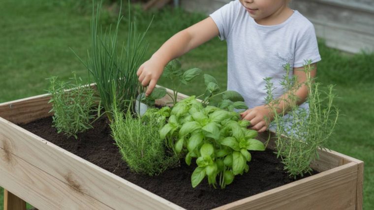 How to grow your own herbs with children