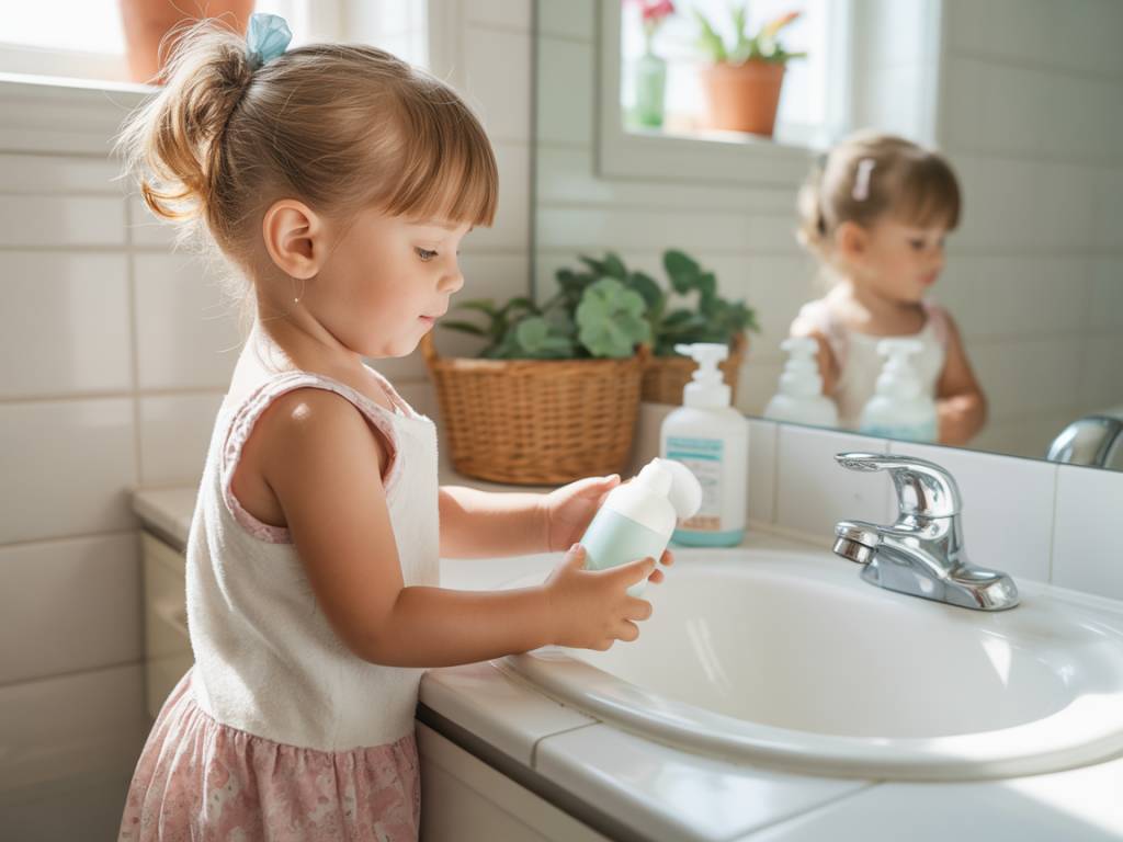 Creating a minimal waste routine in the family bathroom