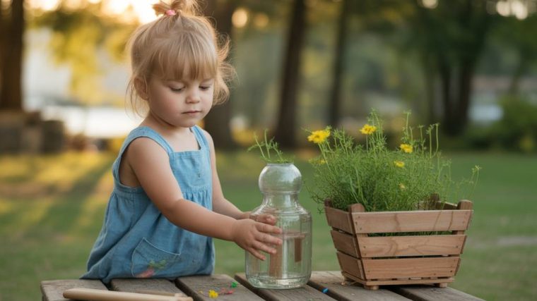 Fun eco-crafts for rainy afternoons with the kids