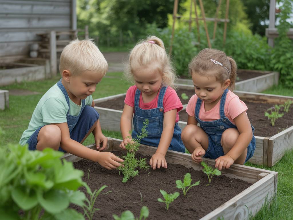 How to introduce kids to permaculture gardening
