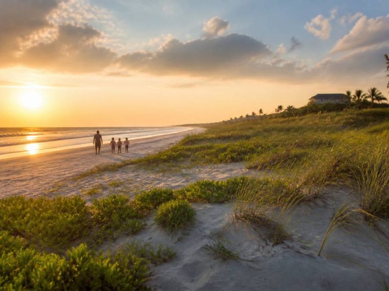 Best beach in America for a sustainable family getaway